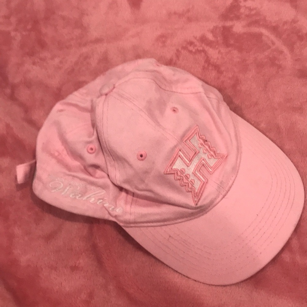 Hawaii rainbow pink hat